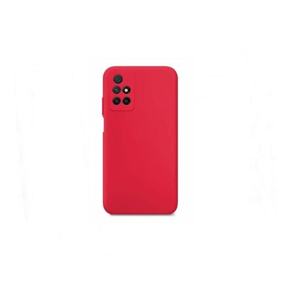 Funda suave para Xiaomi Pocophone M4 Pro 5G rojo