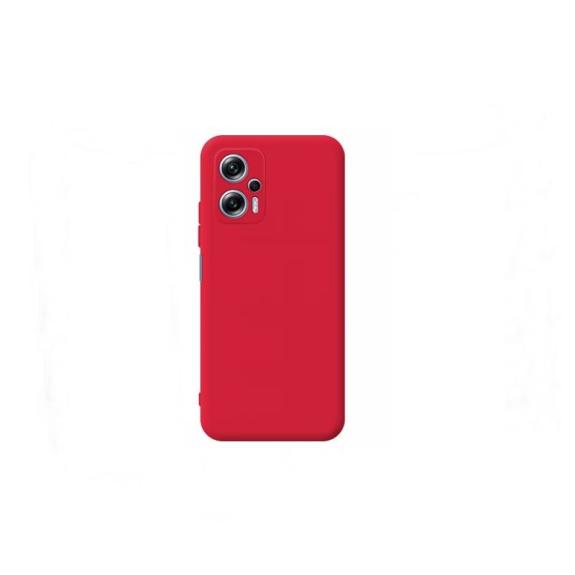 Funda suave para Xiaomi Pocophone X4 GT rojo