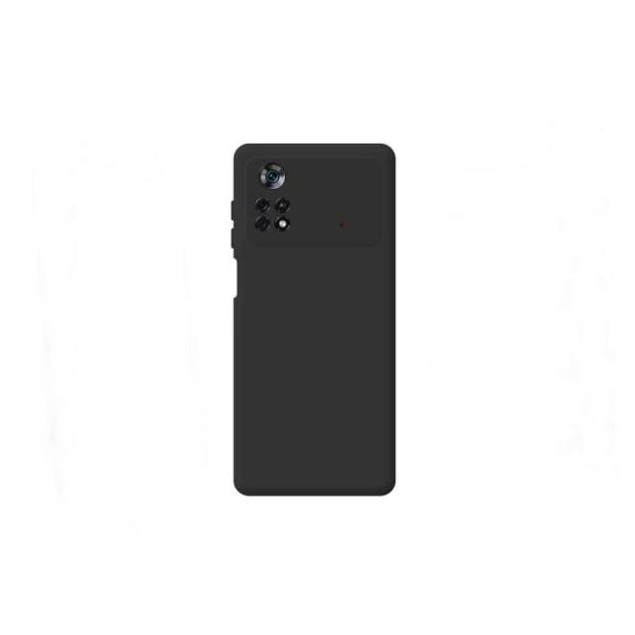 Funda suave para Xiaomi Pocophone X4 Pro 5G negro