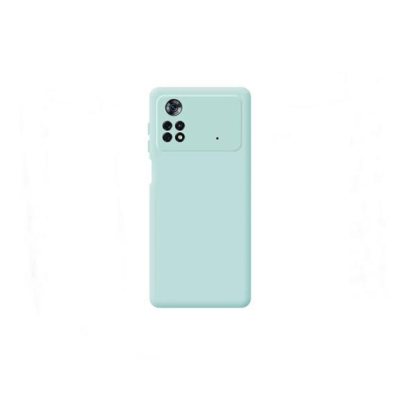 Funda suave para Xiaomi Pocophone X4 Pro 5G turquesa