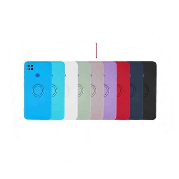 Funda suave para Xiaomi Redmi 10C rosa