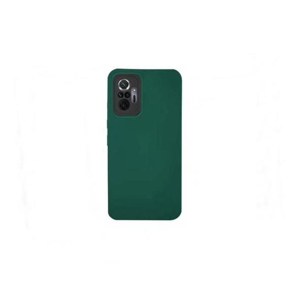 Funda con cámara 5D para Xiaomi Redmi Note 10 Pro verde