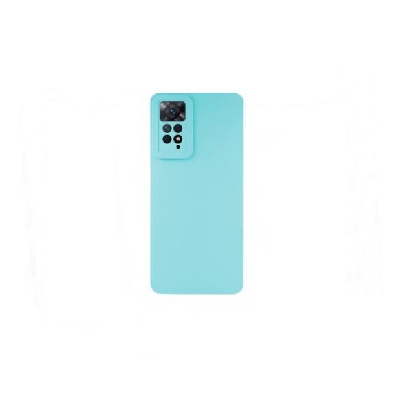 Funda suave para Xiaomi Redmi Note 11 Pro / 5G azul turquesa