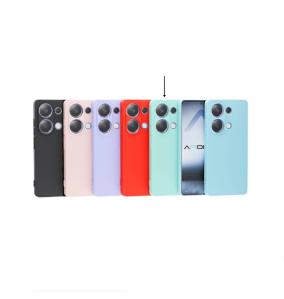 Funda Suave Para Xiaomi Redmi Note 14 4G azul turquesa