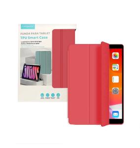 Funda Tapa para iPad 10.2 / 10.5 con Soporte Lapiz en roja