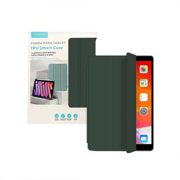 Funda Tapa para iPad 10.2 / 10.5 con Soporte Lapiz en verde