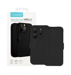 Funda Tapa Suave Para Xiaomi Redmi Note 14 4G Negro