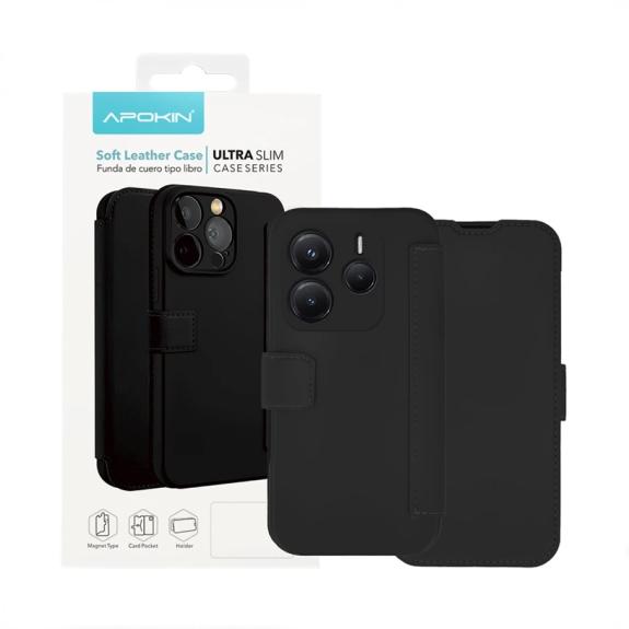 Funda Tapa Suave Para Xiaomi Redmi Note 14 4G Negro