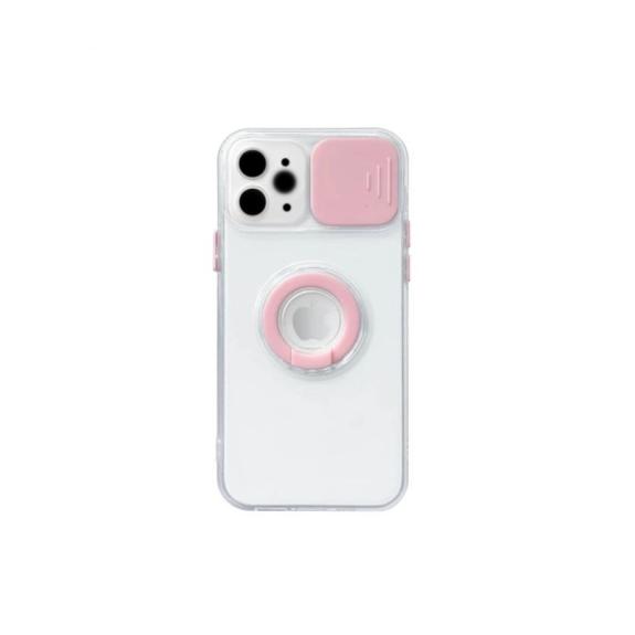 FUNDA TPU+ANILLA+CUBRE CAMARA PARA IPHONE 11 PRO MAX