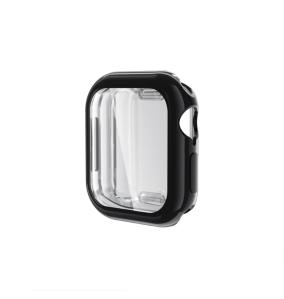Funda TPU con Cristal Para Apple Watch Series 11 / 10 42mm negro