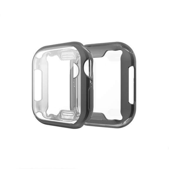 Funda TPU con Cristal Para Apple Watch Series 6 /5 /4 40mm negro