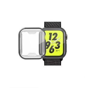 Funda TPU con Cristal Para Apple Watch Series 6 /5 /4 44mm negro