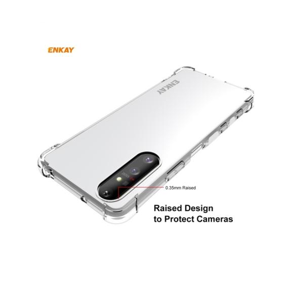 FUNDA TPU + CRISTAL TEMPLADO 2.5D PARA SONY XPERIA 5 II