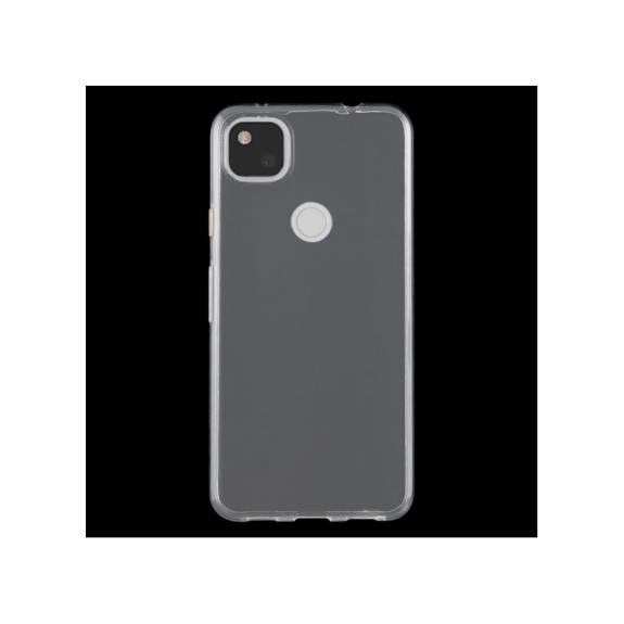 FUNDA TPU PARA GOOGLE PIXEL 4A TRANSPARENTE