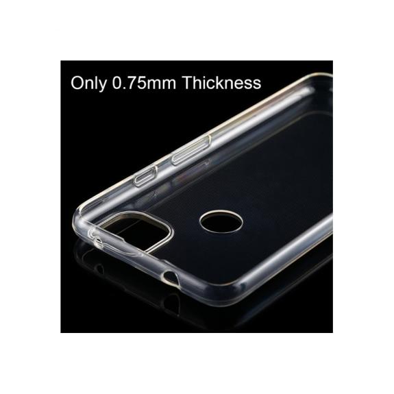 FUNDA TPU PARA GOOGLE PIXEL 4A TRANSPARENTE