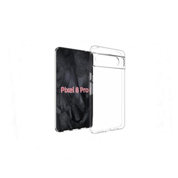 Funda TPU para Google Pixel 8 Pro transparente