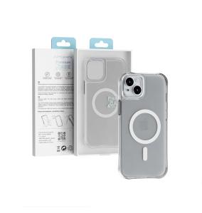 Funda TPU para iPhone 14 Plus transparente con iman Magsafe