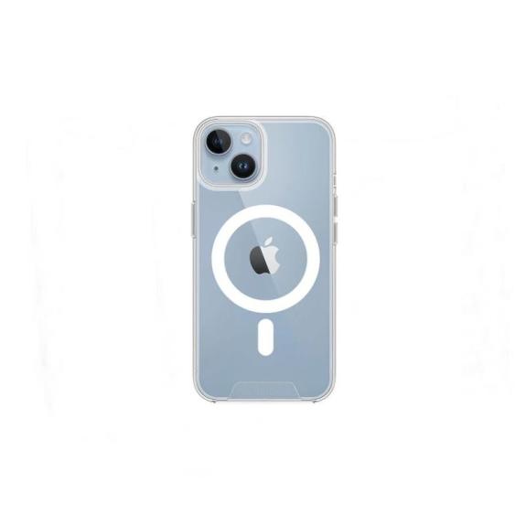 Funda TPU para iPhone 14 transparente con iman Magsafe