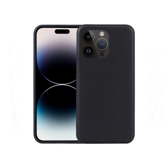 Funda TPU para iPhone 15 Pro Max negro