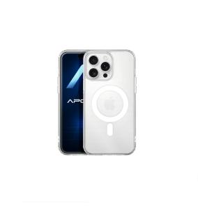 Funda TPU para iPhone 16 Pro Max transparente con iman Magsafe