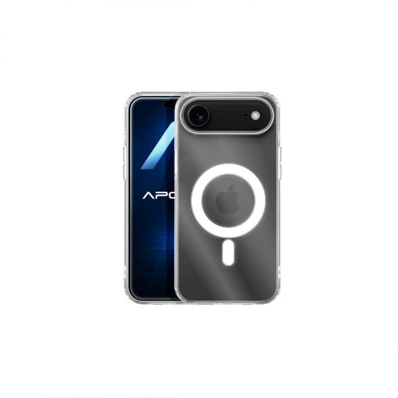 Funda TPU para iPhone 17 Air transparente con iman Magsafe