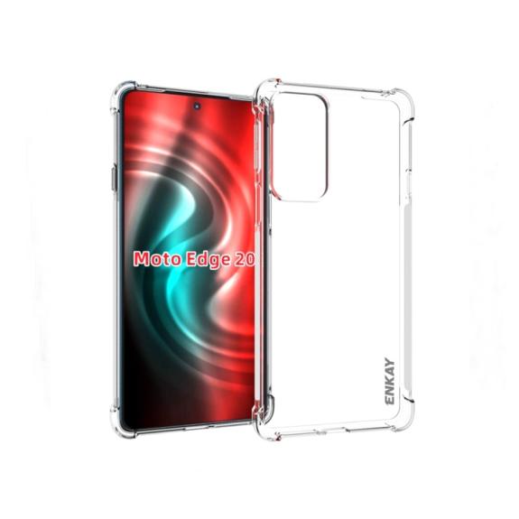 Funda TPU para Motorola Edge 20 transparente