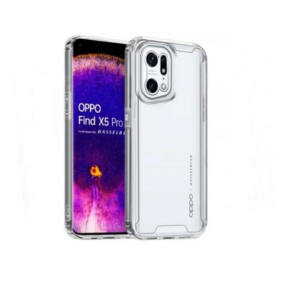 Funda TPU para Oppo Find X5 Pro transparente