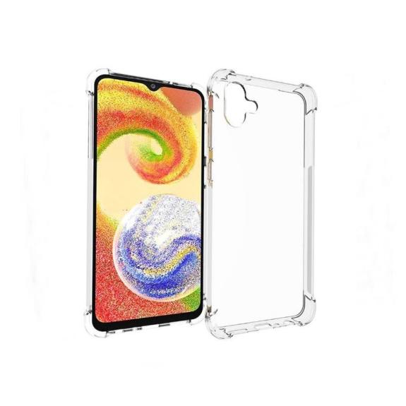 Funda TPU para Samsung Galaxy A04 transparente