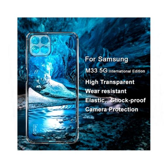 Funda TPU para Samsung Galaxy M33 5G transparente