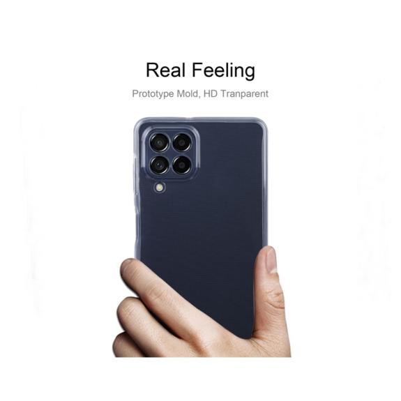 Funda TPU para Samsung Galaxy M53 5G transparente