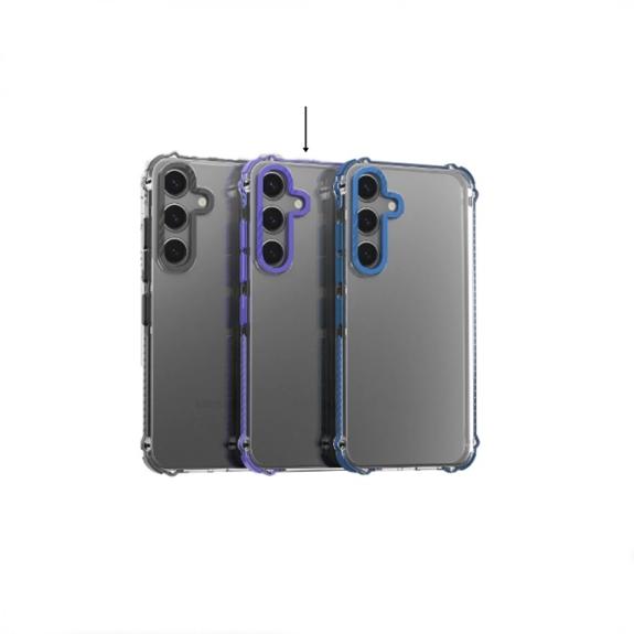 Funda TPU para Samsung Galaxy S25 Ultra borde-morado