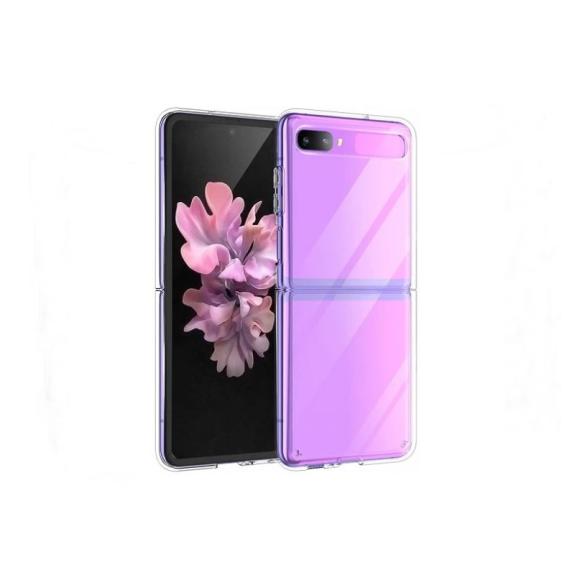 FUNDA TPU PARA SAMSUNG GALAXY Z FLIP 3 TRANSPARENTE