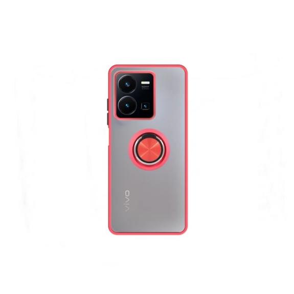 Funda TPU para Vivo Y22S rojo