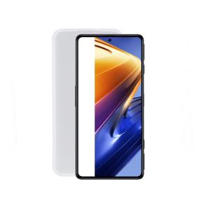 Funda TPU para Xiaomi Poco F4 GT blanco transparente