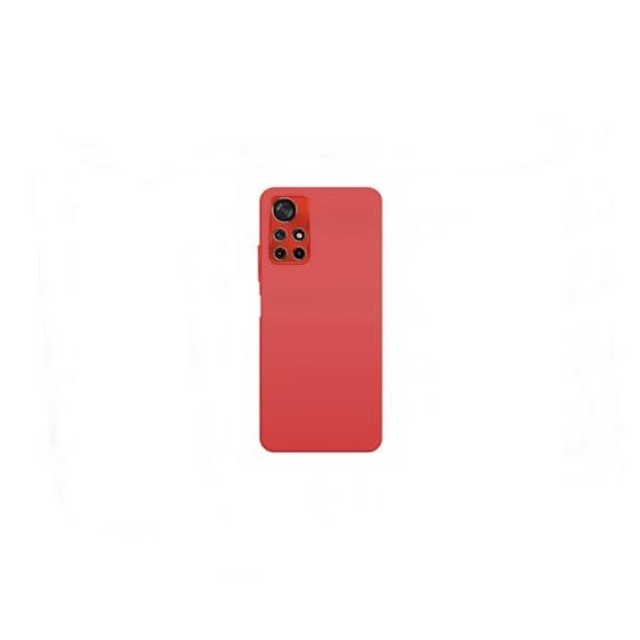 Funda TPU para Xiaomi Pocophone M4 Pro 5G roja