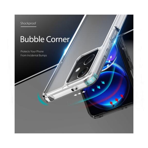 Funda TPU para Xiaomi Redmi Note 12R Pro transparente