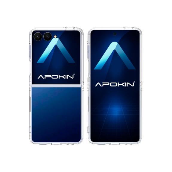 Funda transparente antigolpe para Samsung Galaxy Z Flip 7/Z Flip