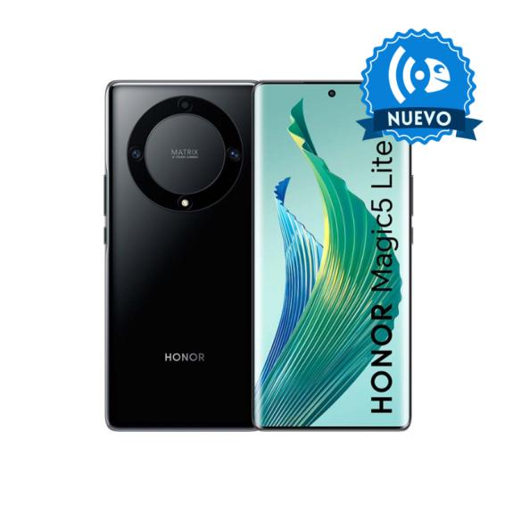 Honor Magic5 Lite 5G en color negro 256 GB Nuevo