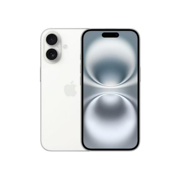 iPhone 16 en color blanco 256GB