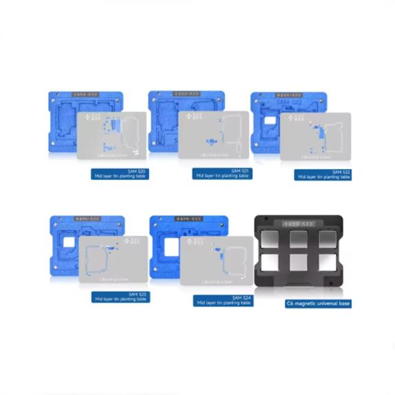 Kit de Soldadura Reballing BGA Para Samsung Galaxy S21 Ultra