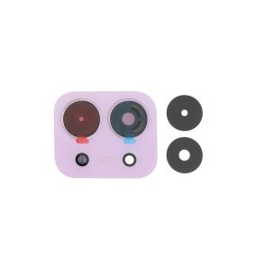 Lente cámara para Xiaomi Redmi 15C 5G con embellecedor Morado