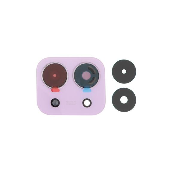 Lente cámara para Xiaomi Redmi 15C 5G con embellecedor Morado