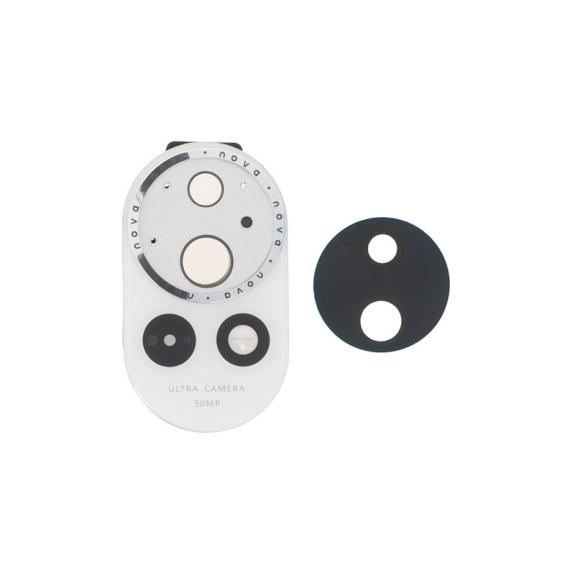 Lente Para Huawei Nova 13 en color blanco con embellecedor
