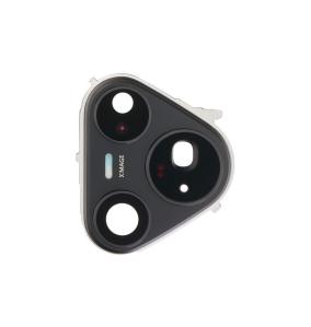 Lente Para Huawei Pura 80 Pro con embellecedor negro