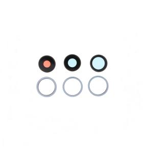 Lente para iPhone 13 Pro / 13 Pro Max con embellecedor azul
