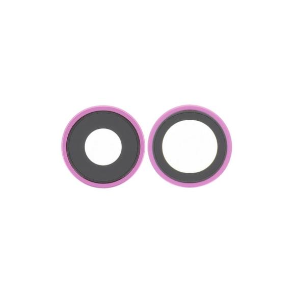 Lente para iPhone 16 / 16 Plus en color rosa