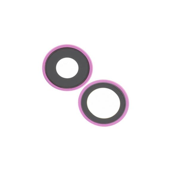 Lente para iPhone 16 / 16 Plus en color rosa