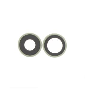 Lente para iPhone 17 con embellecedor verde