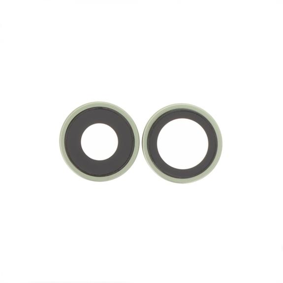 Lente para iPhone 17 con embellecedor verde