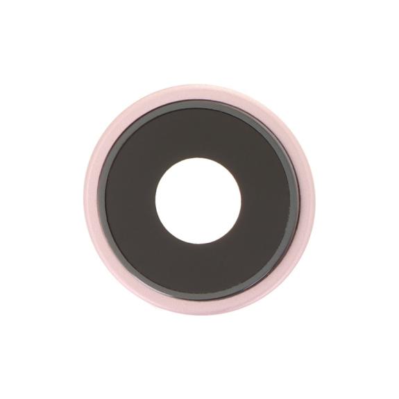 Lente Para iPhone 17E con embellecedor rosa